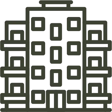 Dibujo de un edificio